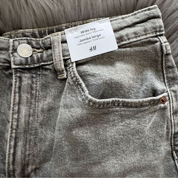 NWT H&M Girls’ Gray Jeans, 20 - Picture 5 of 13